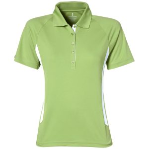 WHITE Ladies Mitica Golf Shirt - White