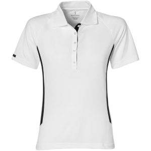 WHITE Ladies Mitica Golf Shirt - White