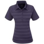 PURPLE Ladies Shimmer Golf Shirt - Purple