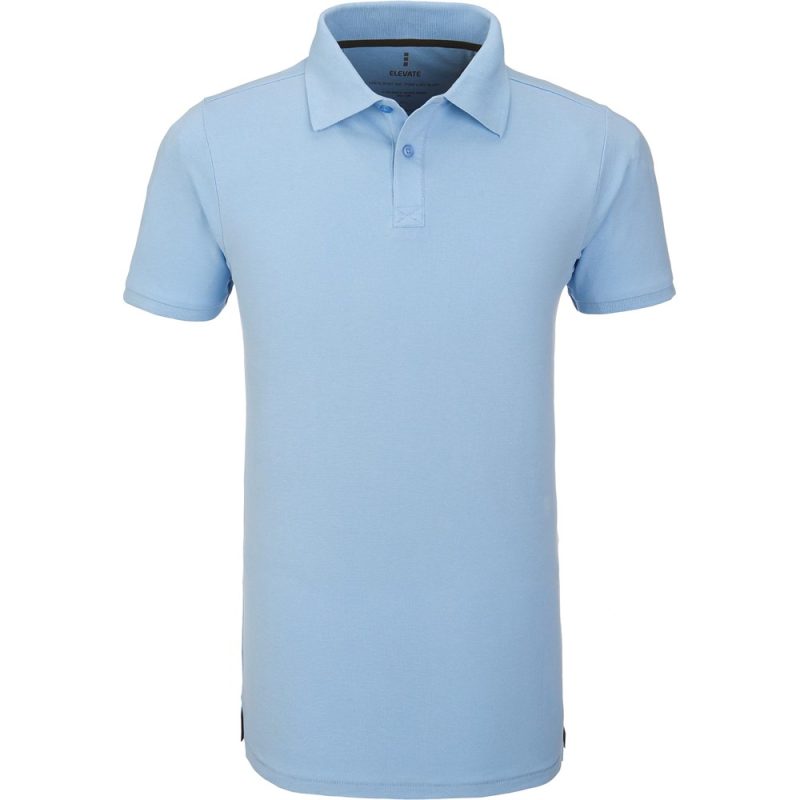LIGHT BLUE Mens Calgary Golf Shirt - Light Blue