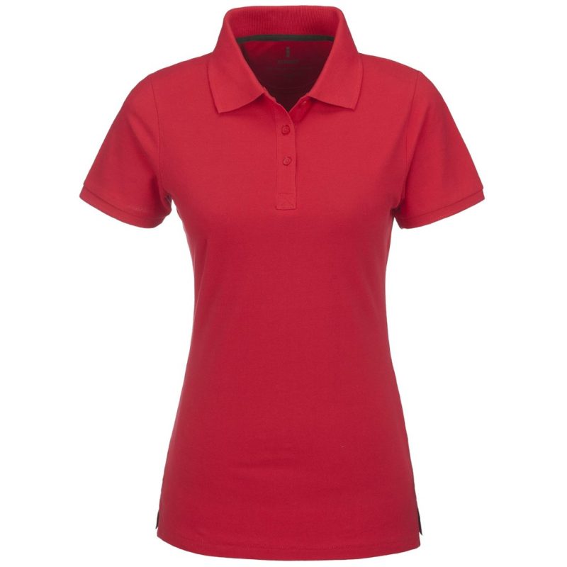 RED Ladies Calgary Golf Shirt - Red