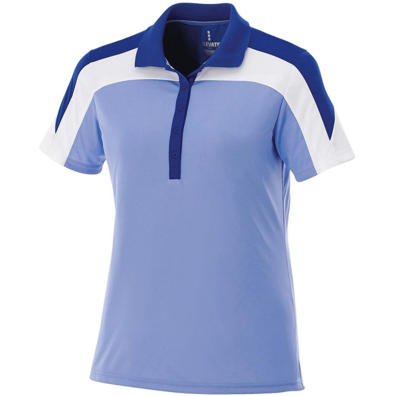 ELE-7301-BU_1024X1024 BLUE Ladies Vesta Golf Shirt - Blue