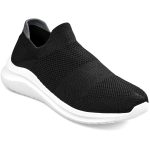 BLACK WHITE Unisex Comfort Slip-on Sneaker