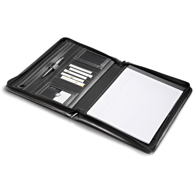 BLACK Altitude Eastbrook A4 Zip-Around Folder