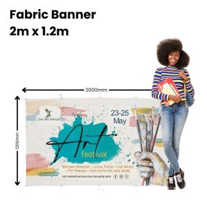 Fabric Banner 2m x 1.2m
