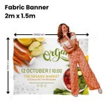 Fabric Banner 2m x 1.5m