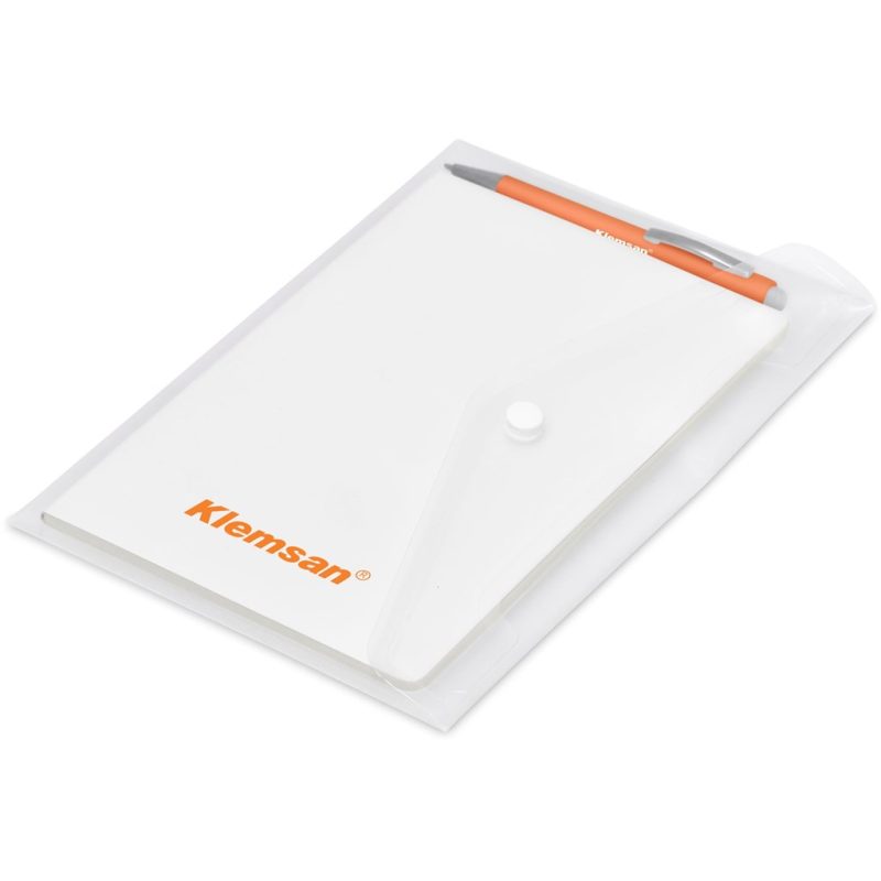 ORANGE Altitude Nixon Notebook & Pen Set