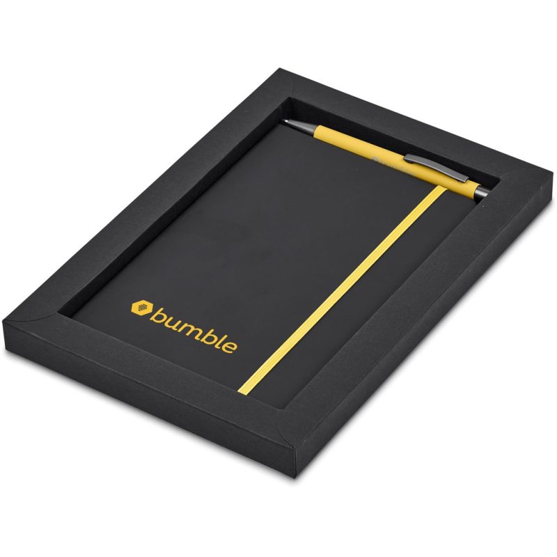 YELLOW Altitude Miller Notebook & Pen Set