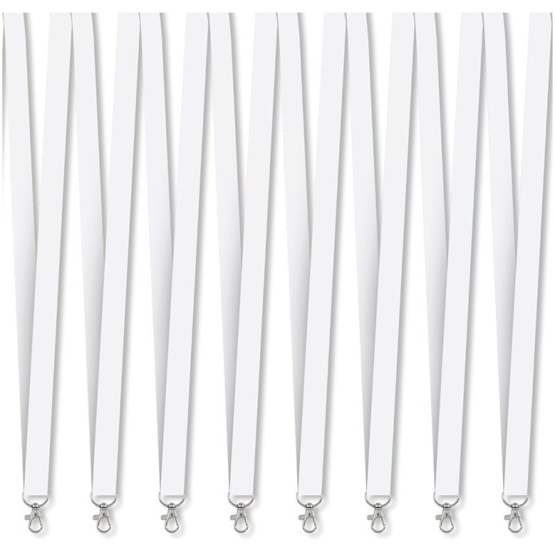 Altitude Snap Hook Clip Single-Sided Sublimation Satin Lanyard