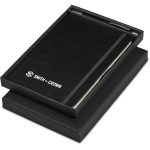 BLACK Carson Notebook & Pen Set