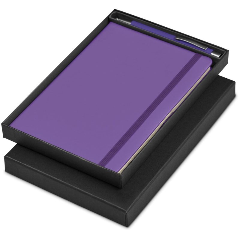 PURPLE Carson Notebook & Pen Set