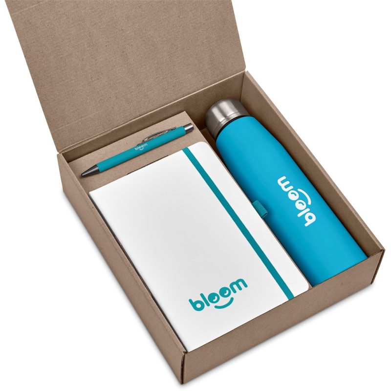 TURQUOISE Palmer Kraft Gift Set