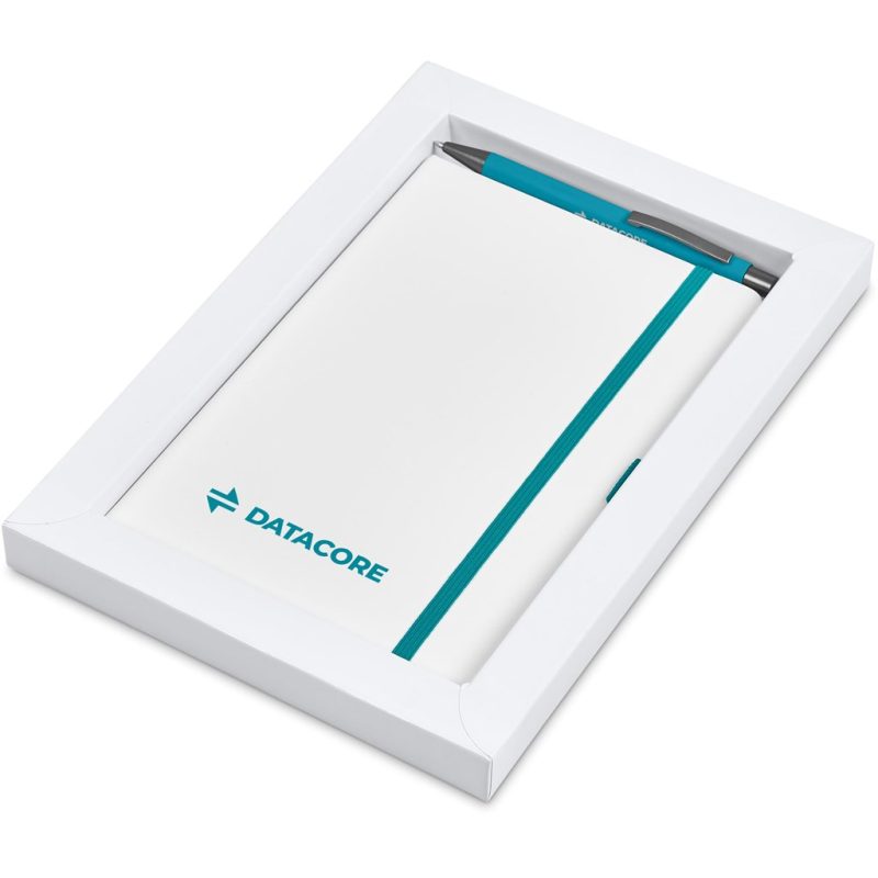 TURQUOISE Duncan Notebook & Pen Set