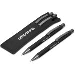 BLACK Oberlin Ball Pen & Pencil Set