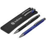 BLUE Oberlin Ball Pen & Pencil Set