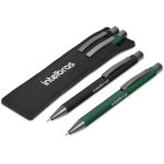 DARK GREEN Oberlin Ball Pen & Pencil Set