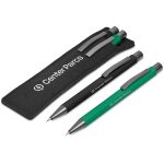 GREEN Oberlin Ball Pen & Pencil Set