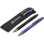 PURPLE Oberlin Ball Pen & Pencil Set