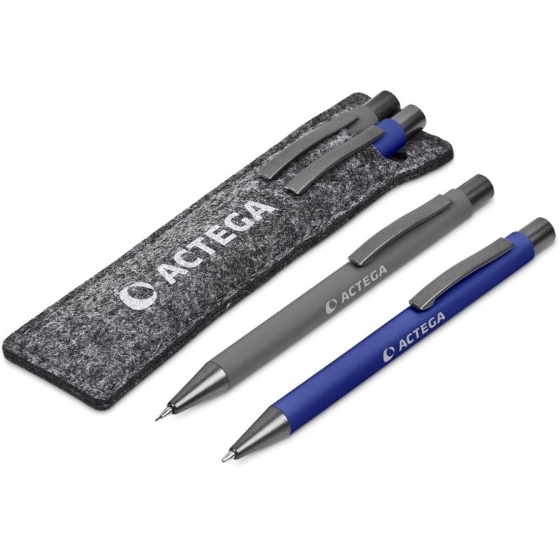 BLUE Omaha Ball Pen & Pencil Set