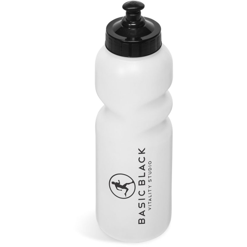 BLACK Helix Plastic Water Bottle - 500ml