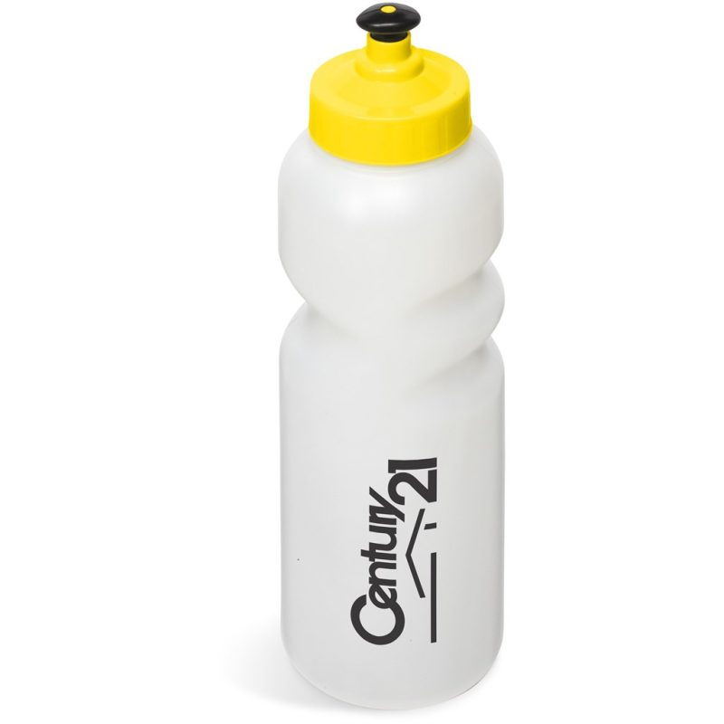 YELLOW Helix Plastic Water Bottle - 500ml