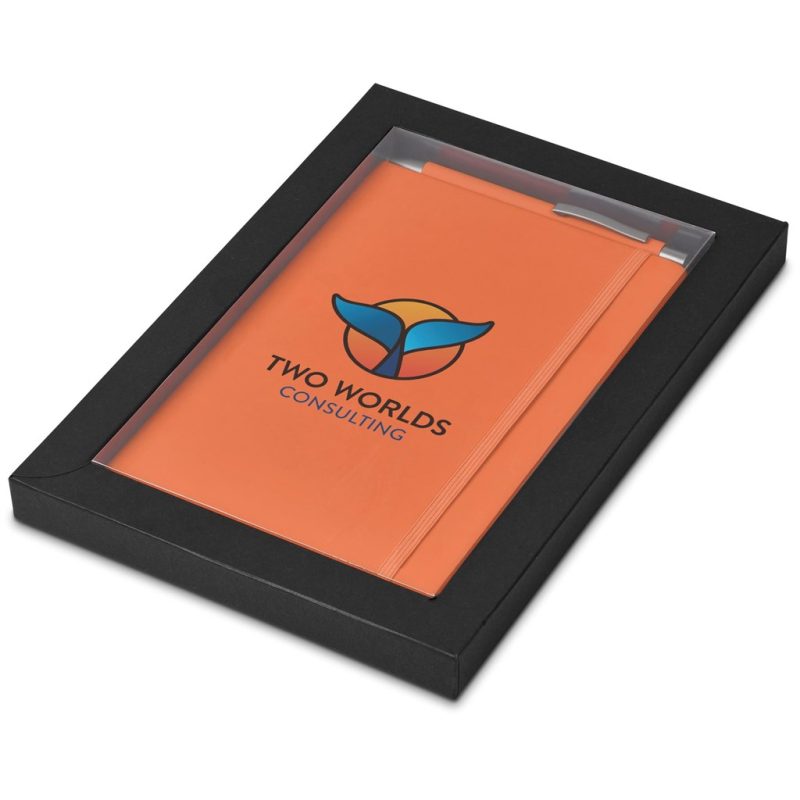 ORANGE Viola Notebook & Pen Set