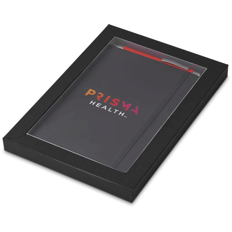 RED Dahlia Notebook & Pen Set