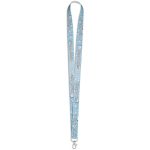 Snap Hook Clip Double-Sided Sublimation Petersham Lanyard