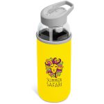 Yellow Kooshty Sipper Neo Glass Water Bottle – 850ml