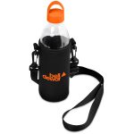 Orange Kooshty Hands-Free Glass Water Bottle – 850ml