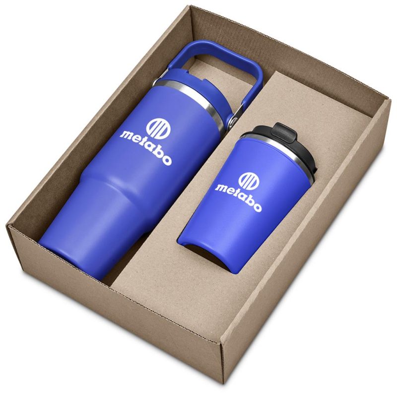 BLUE Kooshty Waikos Drinkware Gift Set