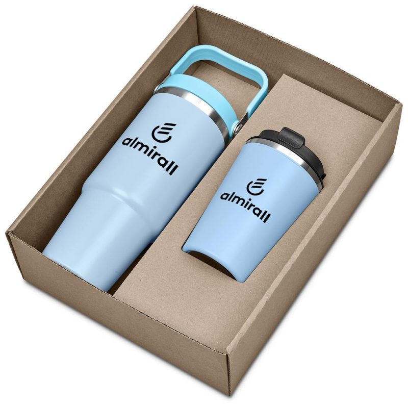 LIGHT TURQUOISE Kooshty Waikos Drinkware Gift Set