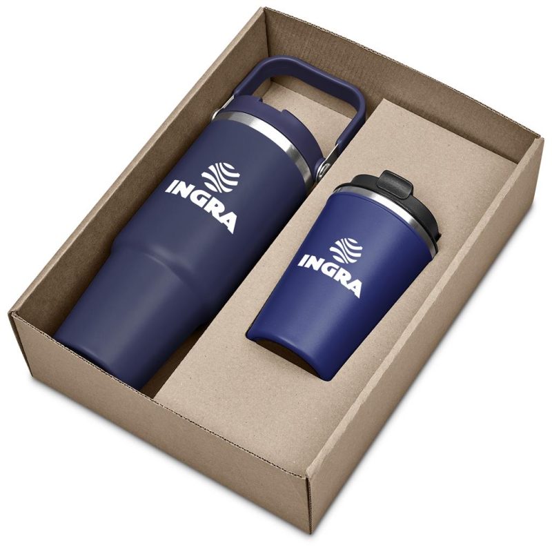 NAVY Kooshty Waikos Drinkware Gift Set