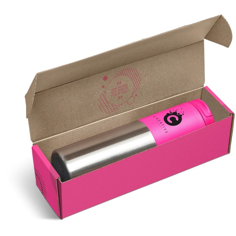 Pink Typhoon Tumbler in Bianca Custom Gift Box - Navy