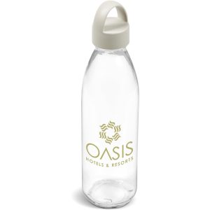 CREAM Kooshty Swing Glass Water Bottle - 650ml - Cream