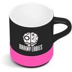 PINK Kooshty Mixalot Black Koffee Set