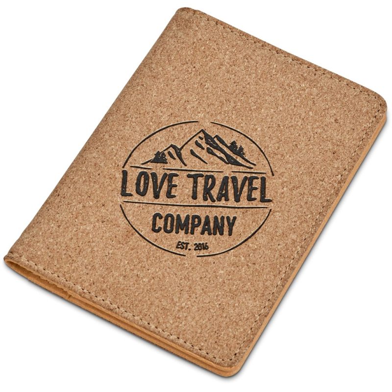 Okiyo Bouken Cork Passport Holder