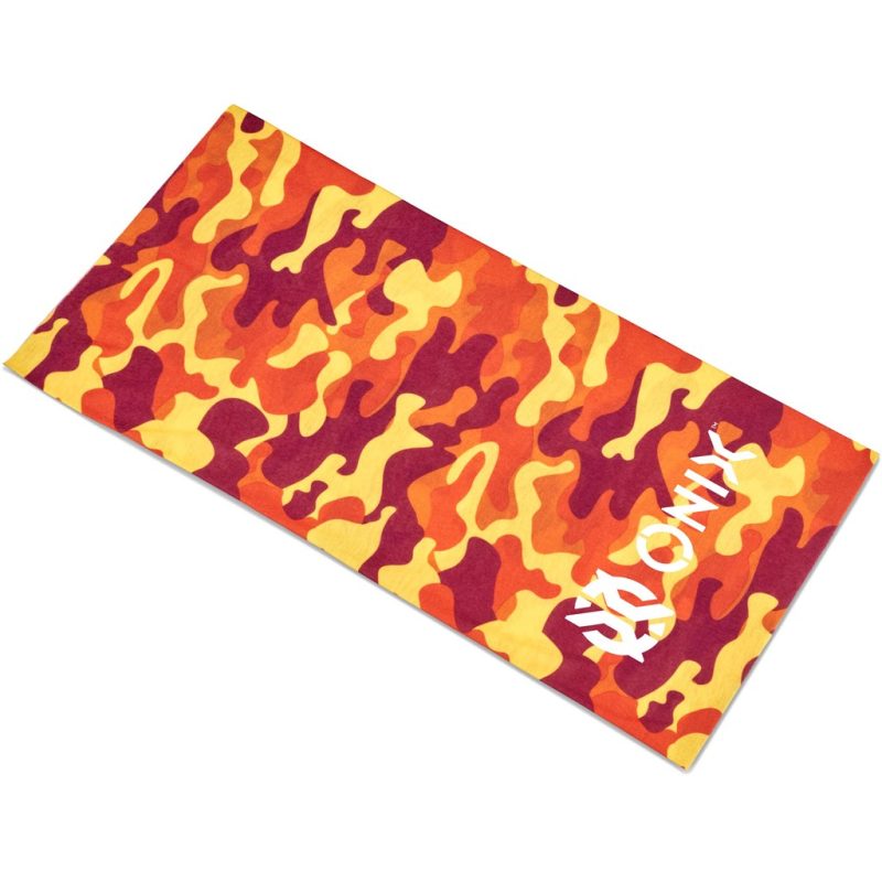 ORANGE Kids Camo Flexi Tubular Bandana