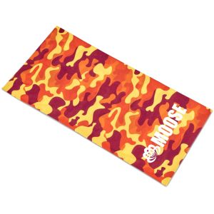 ORANGE Adults Camo Flexi Tubular Bandana - Orange