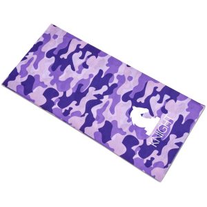 PURPLE Adults Camo Flexi Tubular Bandana - Purple