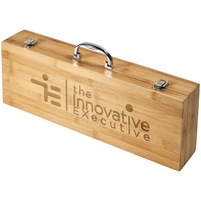 Okiyo Yakiniku Bamboo 5-Piece Braai Set