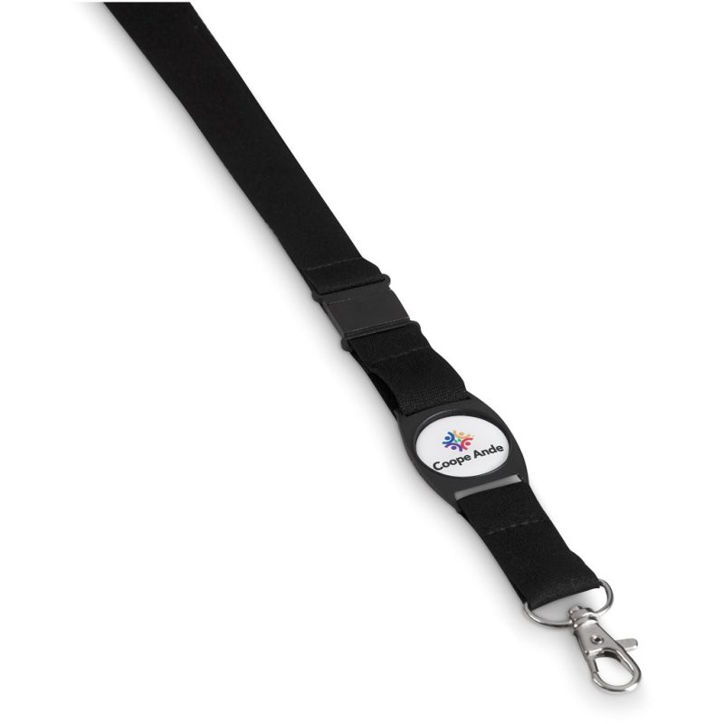 BLACK Altitude Bold Statement Dome Lanyard