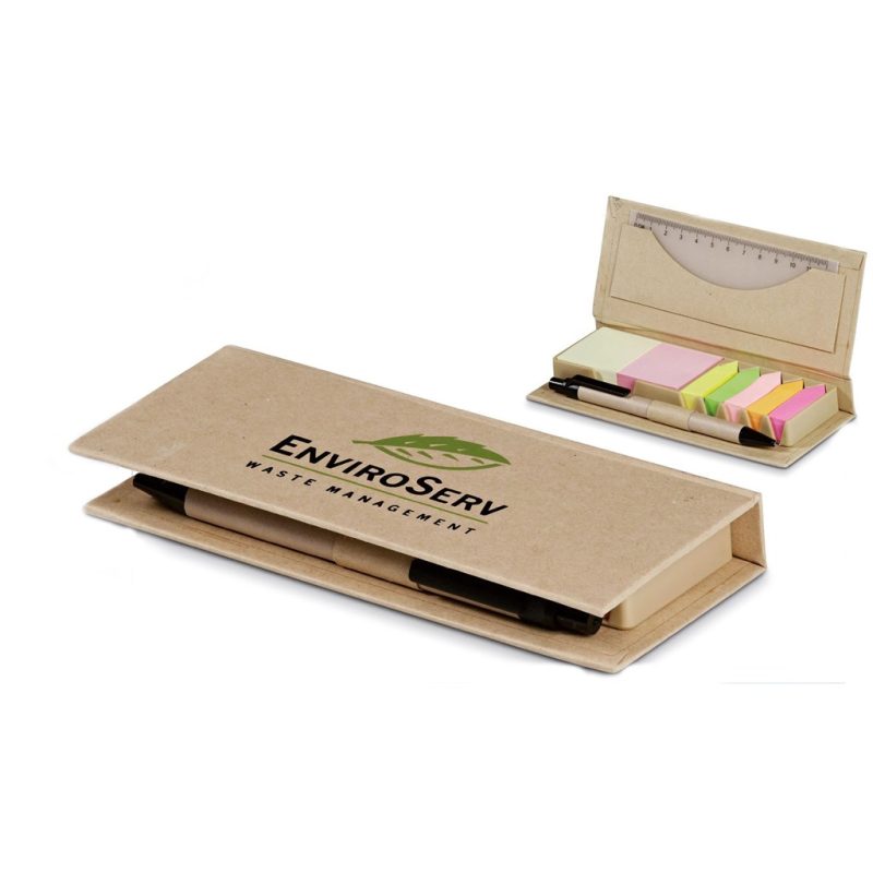 GIFT-9542-NT_1024X1024 NATURAL Altitude Brainstorm Memo & Ball Pen Set