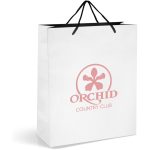 SOLID WHITE Altitude Dazzle Maxi Paper Gift Bag