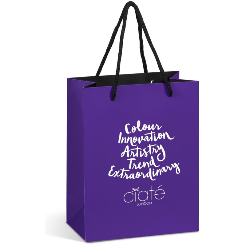 PURPLE Altitude Omega Mini Paper Gift Bag