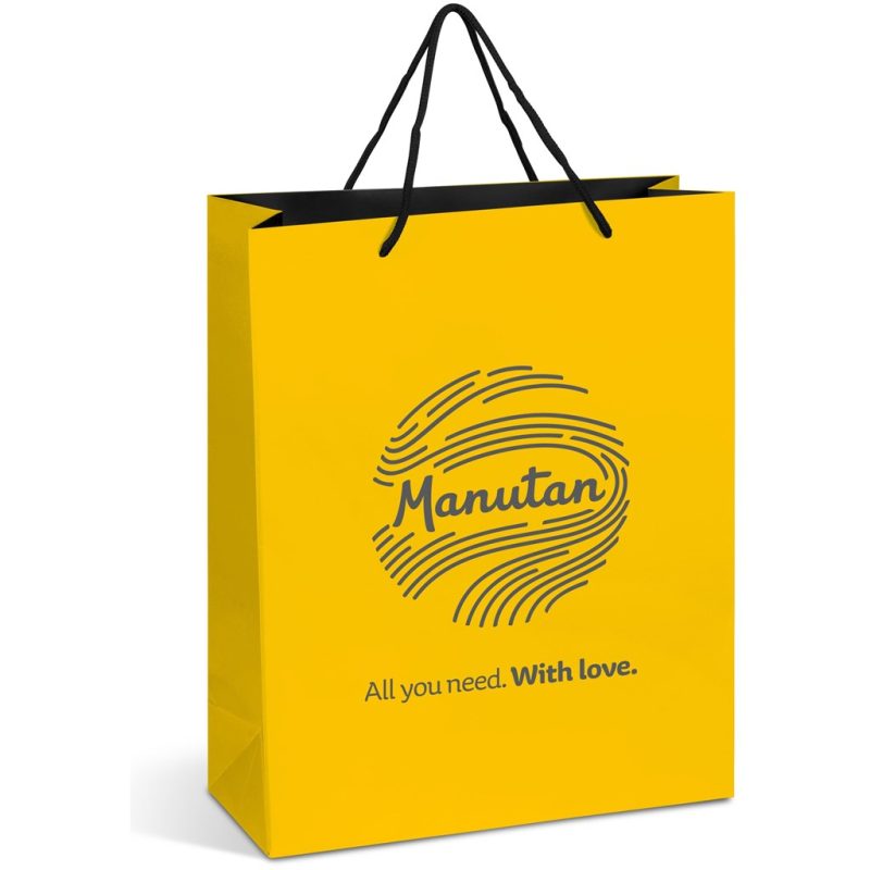 YELLOW Altitude Omega Maxi Paper Gift Bag