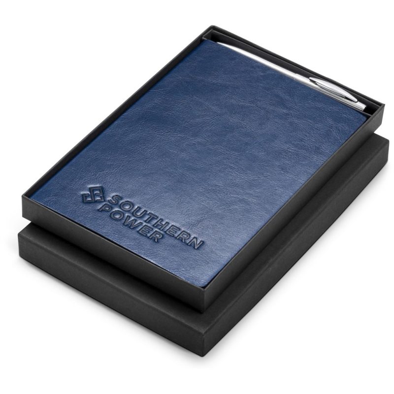 NAVY Renaissance Notebook & Pen Set