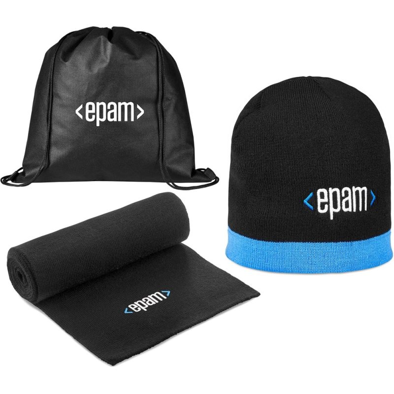 LIGHT BLUE Solo Winter Warmer Set