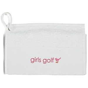 SOLID WHITE Erinvale Golf Towel