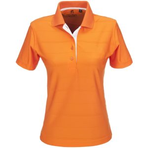ORANGE Ladies Admiral Golf Shirt - Orange